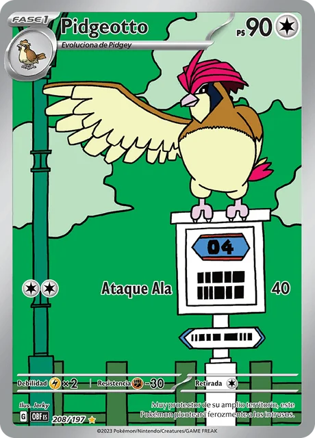 Pidgeotto 「OBF 208」「ES」