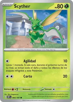 Scyther #004/197 · Pokémon