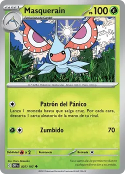 Masquerain #007/197 · Pokémon