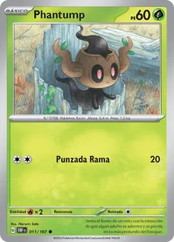 Phantump #011/197 · Pokémon