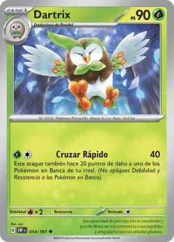 Dartrix #014/197 · Pokémon