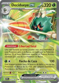 Decidueye ex #015/197 · Pokémon