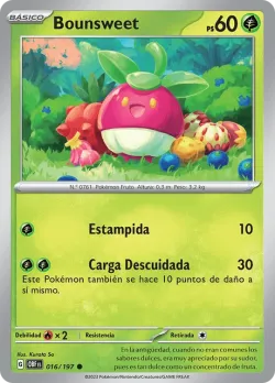 Bounsweet #016/197 · Pokémon