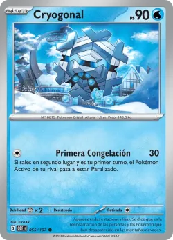 Cryogonal #055/197 · Pokémon