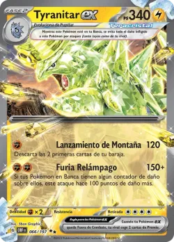 Tyranitar ex #066/197 · Pokémon