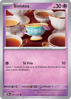 Sinistea #097/197 · Pokémon