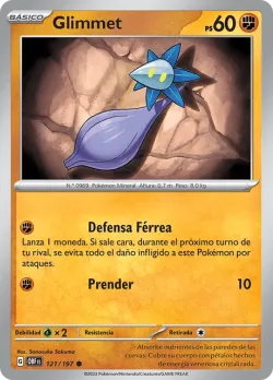 Glimmet #121/197 · Pokémon