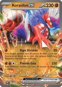 Koraidon ex #124/197 · Pokémon