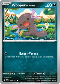 Paldean Wooper #126/197 · Pokémon