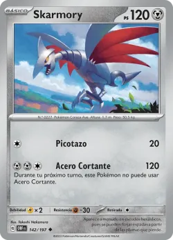Skarmory #142/197 · Pokémon