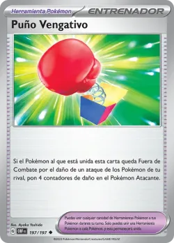 Vengeful Punch #197/197 · Pokémon