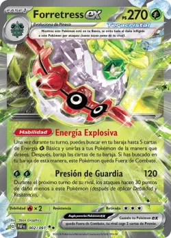 Forretress ex #002/091 · Pokémon