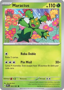 Maractus #003/091 · Pokémon