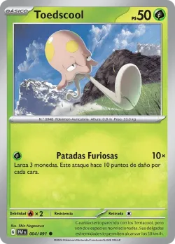 Toedscool #004/091 · Pokémon