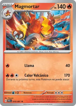 Magmortar #010/091 · Pokémon