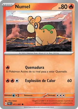 Numel #011/091 · Pokémon