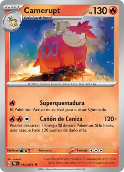 Camerupt #012/091 · Pokémon
