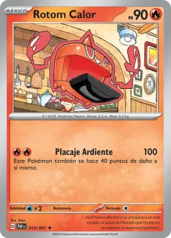 Heat Rotom #013/091 · Pokémon