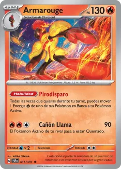 Armarouge #015/091 · Pokémon