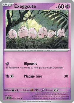 Exeggcute #023/091 · Pokémon