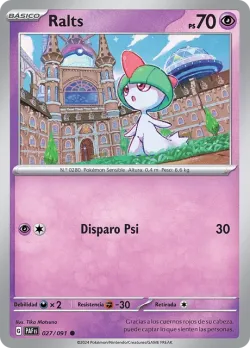 Ralts #027/091 · Pokémon