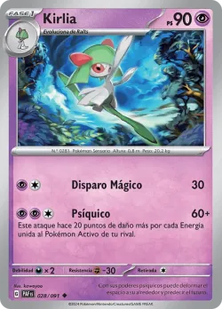 Kirlia #028/091 · Pokémon