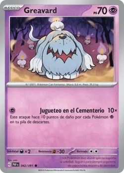 Greavard #042/091 · Pokémon