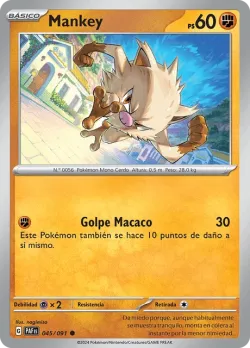 Mankey #045/091 · Pokémon