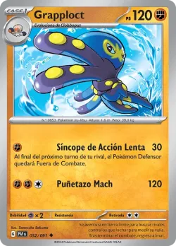 Grapploct #052/091 · Pokémon
