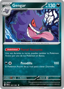 Gengar #057/091 · Pokémon