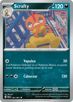 Scrafty #061/091 · Pokémon