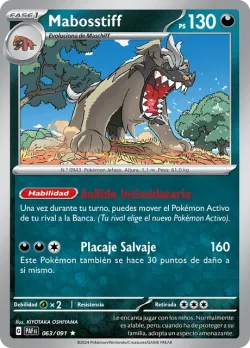 Mabosstiff #063/091 · Pokémon