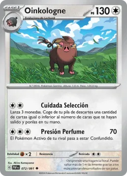Oinkologne #072/091 · Pokémon