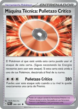 Technical Machine: Crisis Punch #090/091 · Pokémon