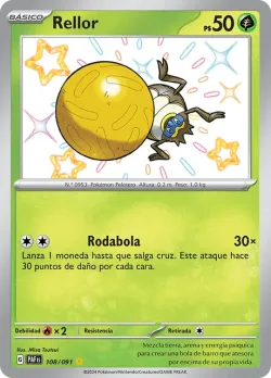 Rellor #108/091 · Pokémon
