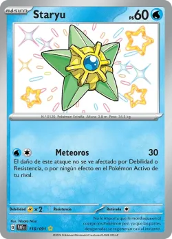 Staryu #118/091 · Pokémon