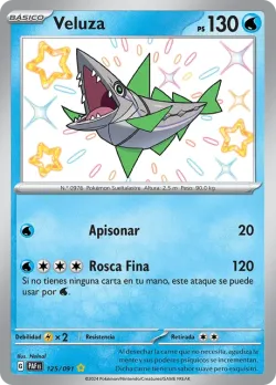 Veluza #125/091 · Pokémon