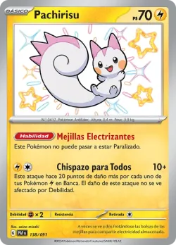 Pachirisu #138/091 · Pokémon