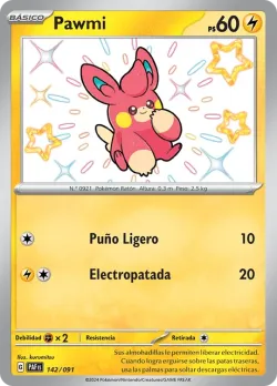 Pawmi #142/091 · Pokémon