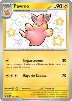 Pawmo #143/091 · Pokémon