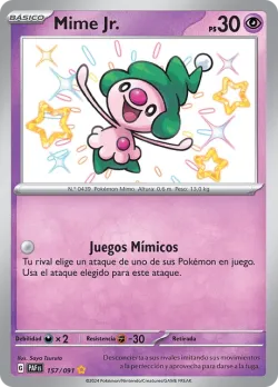 Mime Jr. #157/091 · Pokémon