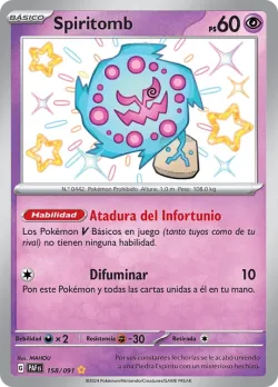 Spiritomb #158/091 · Pokémon