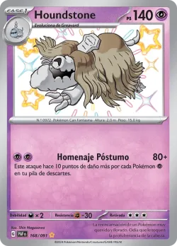 Houndstone #168/091 · Pokémon