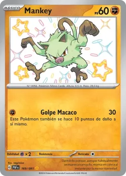 Mankey #169/091 · Pokémon