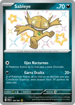 Sableye #184/091 · Pokémon