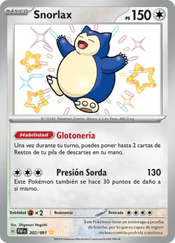 Snorlax #202/091 · Pokémon