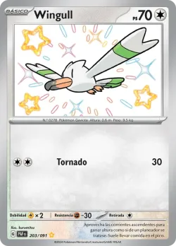 Wingull #203/091 · Pokémon