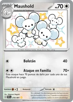 Maushold #210/091 · Pokémon