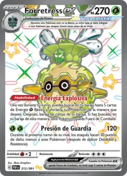 Forretress ex #212/091 · Pokémon