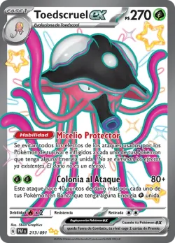 Toedscruel ex #213/091 · Pokémon